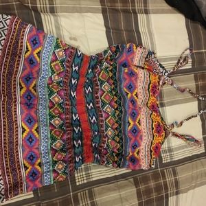 ❤Marisol Multicolor Size Medium Romper